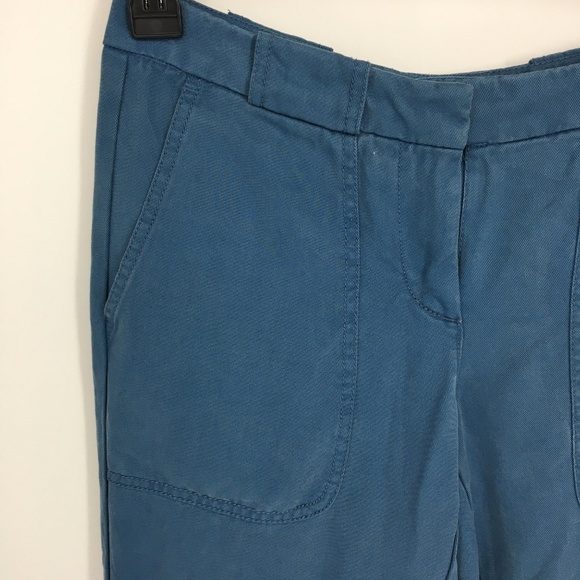Ann Taylor LOFT Blue Lyocell Chino Jogger Pants - Picture 2 of 7